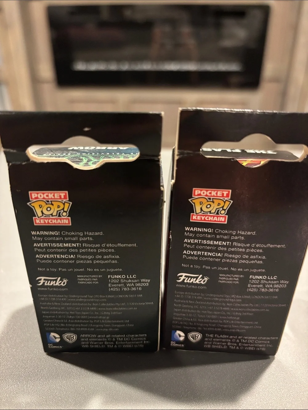 Pocket Pop The Flash & Arrow Keychains -2